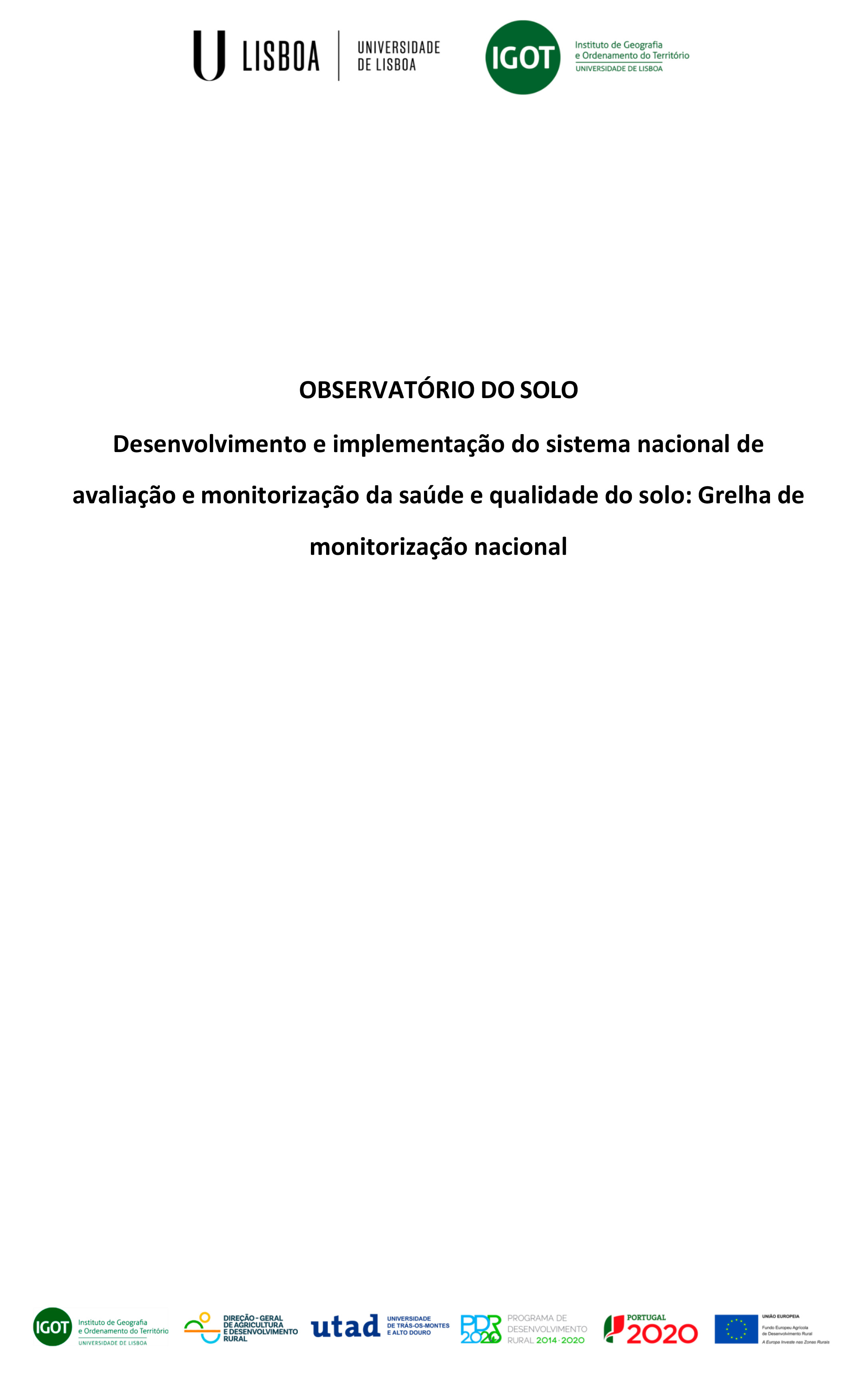 Manual IGOT relatorio proj. 1